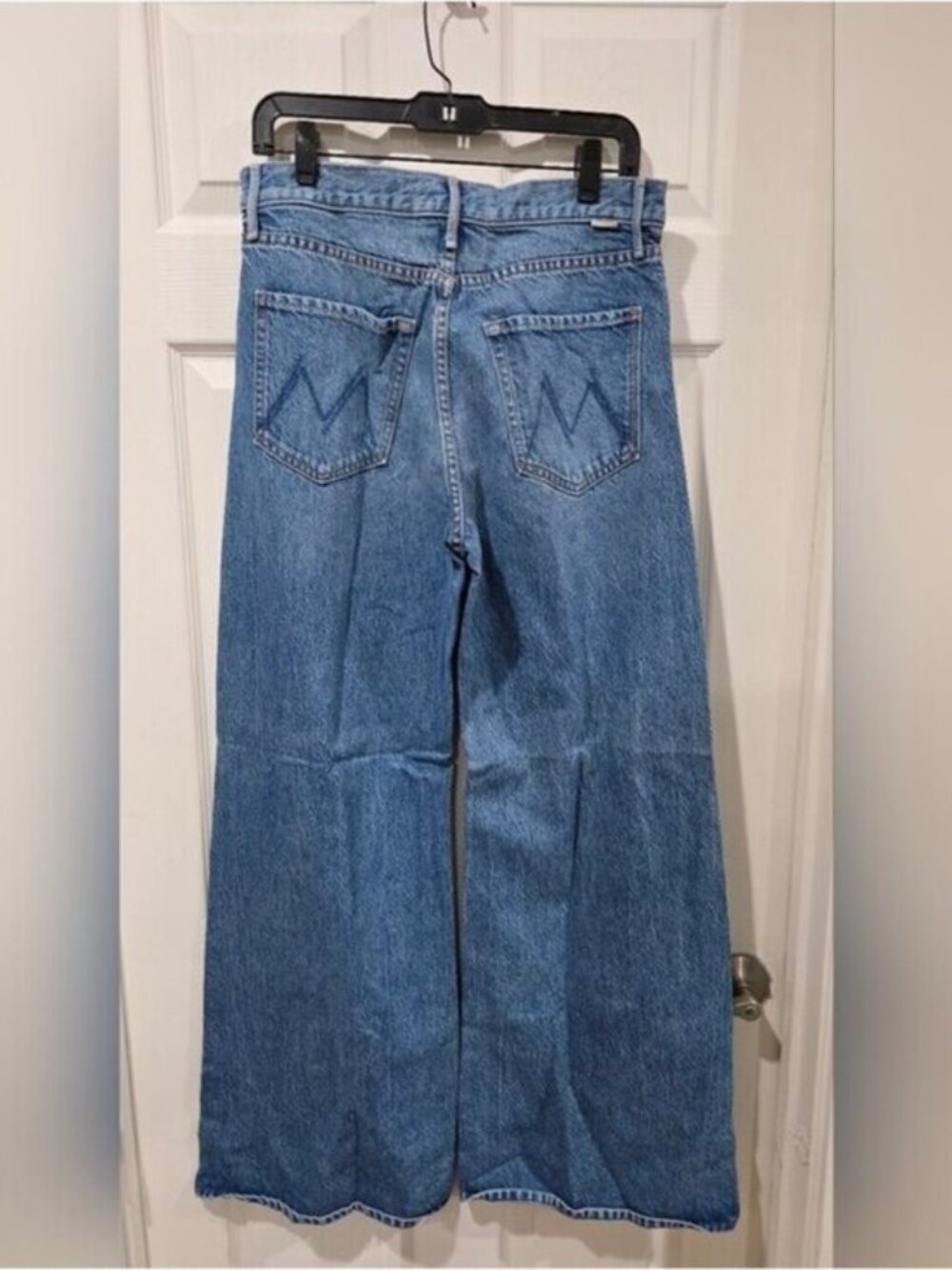 New! MOTHER The Lemon Twist High-Rise Flare Jeans - Picture 4 of 8